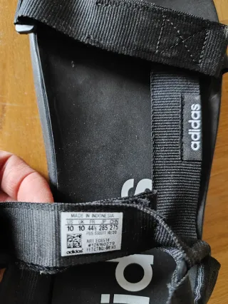 Sandalias Adidas Talla 44 Negras