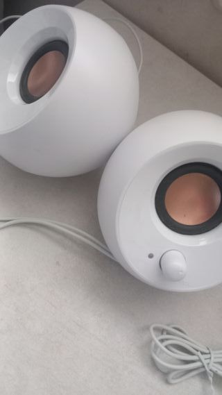 Altavoces Creative Blancos