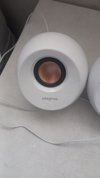 Altavoces Creative Blancos