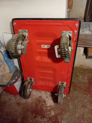 Carro ruedas para transportar hasta 300kg BauHaus