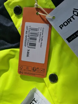 Chaqueta de trabajo Portwest alta visibilidad