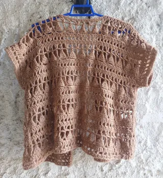 Chaleco Crochet Hecho a Mano