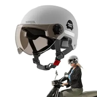 OFERTA !! Casco de moto con visera - NUEVO