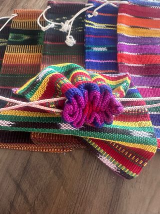 Bolsas de tela decoradas