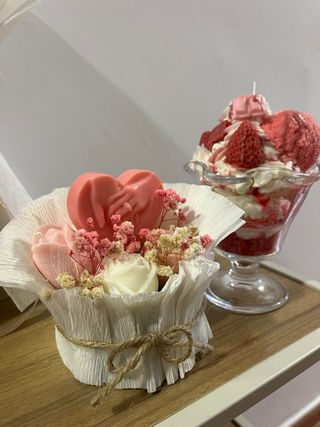 Vela Corazón Manos Unidas