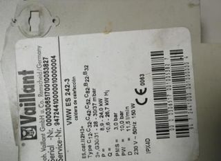 Despiece Caldera Vaillant VMW 242-3