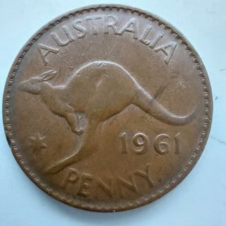 1 Penny Australia 1961 Elizabeth II