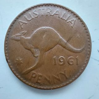 1 Penny Australia 1961 Elizabeth II