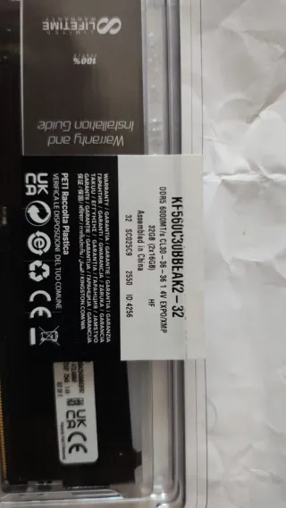 Kingston FURY DDR5 RAM 32 gb (16x2)