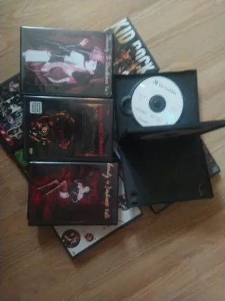 Lote 10 DVDs: Kid Rock, AC/DC, Lana Lane