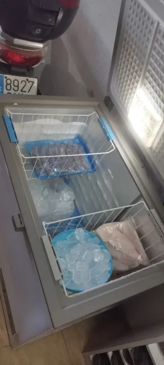 Congelador horizontal blanco