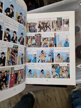 Comic tintin el secreto del unicornio y el templo