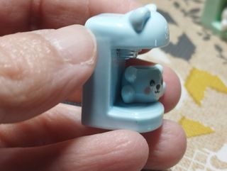 Miniaturas: Cafetera Oso Azul