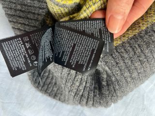 Jersey de cuello alto con rombos