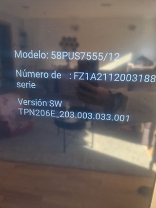 Smart TV Phillips 58 4K UHD