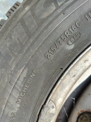 Ruedas Invierno Autocaravana Michelin Alpin