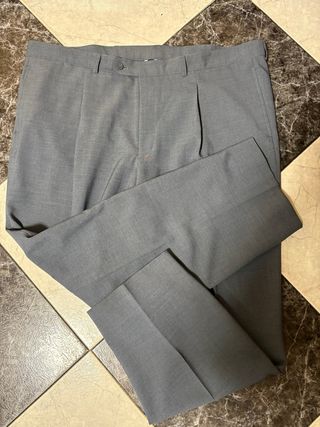 Traje de chaqueta gris