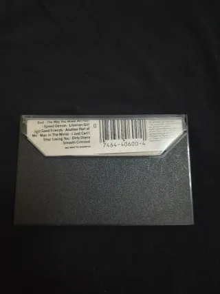 Casete Michael Jackson Bad