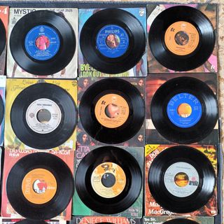 Lote 36 Vinilos Single/EP: Pino D’Angiò, Baccara..