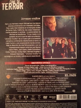 DVD La Leyenda del terror:3 películas