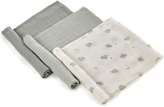 Jané Pack de 3 Muselinas Multiusos, Lactancia, Tej