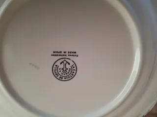 Vajilla La Cartuja de Sevilla Pickman