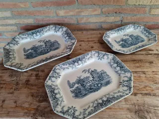 Vajilla La Cartuja de Sevilla Pickman