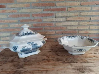 Vajilla La Cartuja de Sevilla Pickman