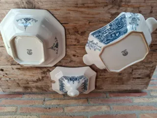 Vajilla La Cartuja de Sevilla Pickman