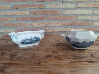 Vajilla La Cartuja de Sevilla Pickman