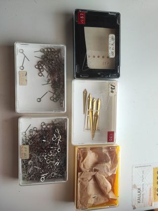 lote de punteros para relojes de sobremesa