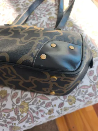 Bolso Tous Kaos Negro y Dorado