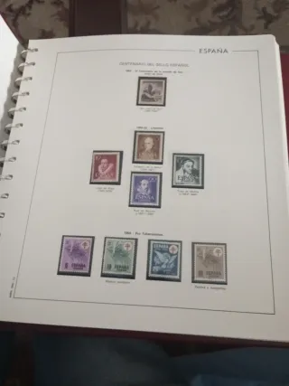 Álbum Sellos España 1950-1966