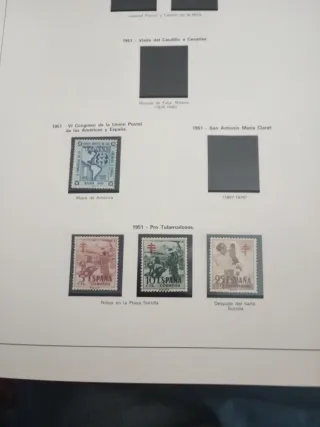 Álbum Sellos España 1950-1966