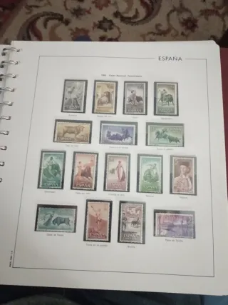 Álbum Sellos España 1950-1966