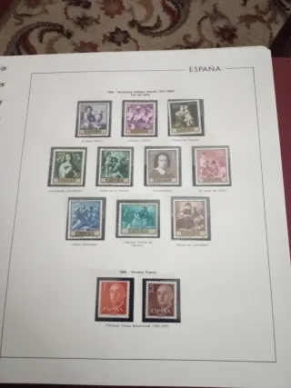 Álbum Sellos España 1950-1966