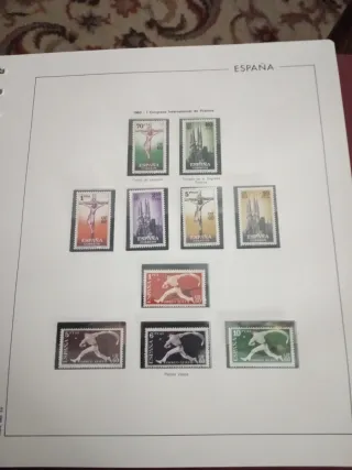 Álbum Sellos España 1950-1966