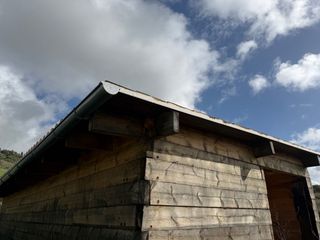 Casa de madera rústica