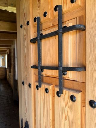 Casa de madera rústica