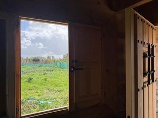 Casa de madera rústica