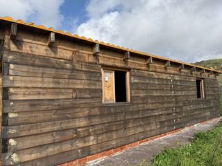 Casa de madera rústica