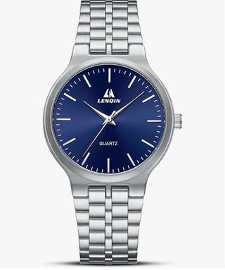 Reloj Lendin Hombre Azul y Plateado