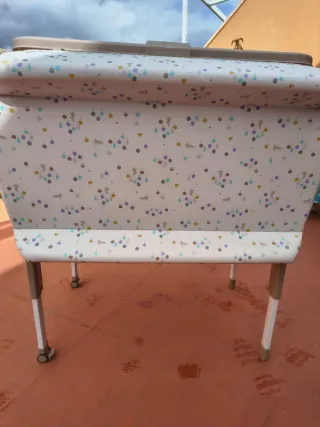 Bañera para bebé con cambiador