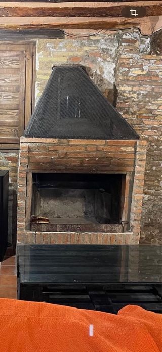 Casete para chimenea de leña