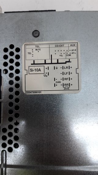 SISTEMA AUDIO / RADIO CD SEAT IBIZA (6J5) (2)