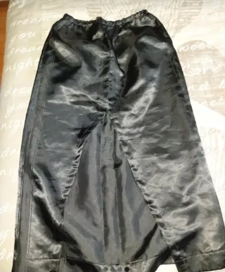 Vestido Terciopelo Negro Botones