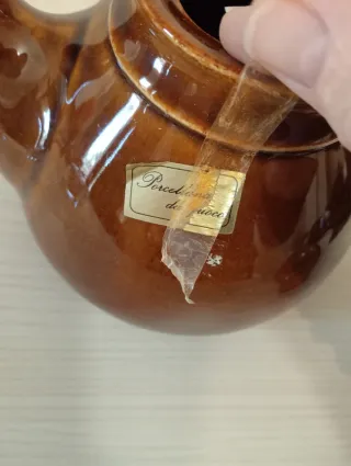 Teiera in porcellana anni '80