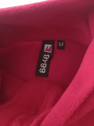 Maglia in pile rossa