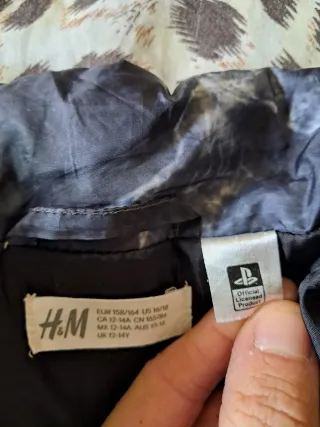 Piumino PlayStation Nero/Grigio