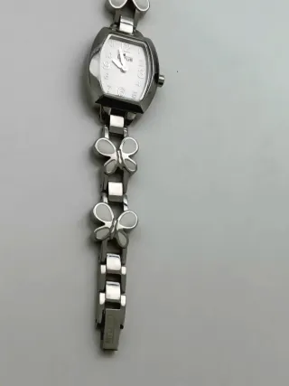 Reloj Lotus NUEVO Mujer Mariposa Plata